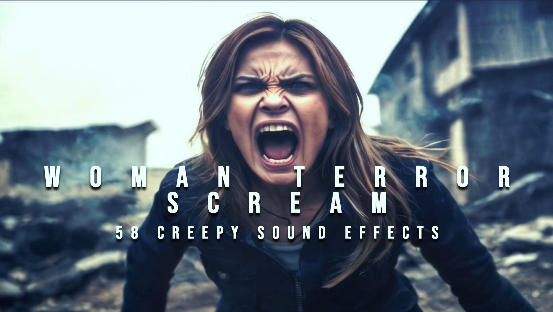 WOMAN TERROR SCREAM sound effects