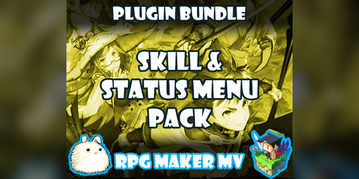 Cover image for [Bundle] Skills & Status Menu Pack - RPG Maker MV Plugins