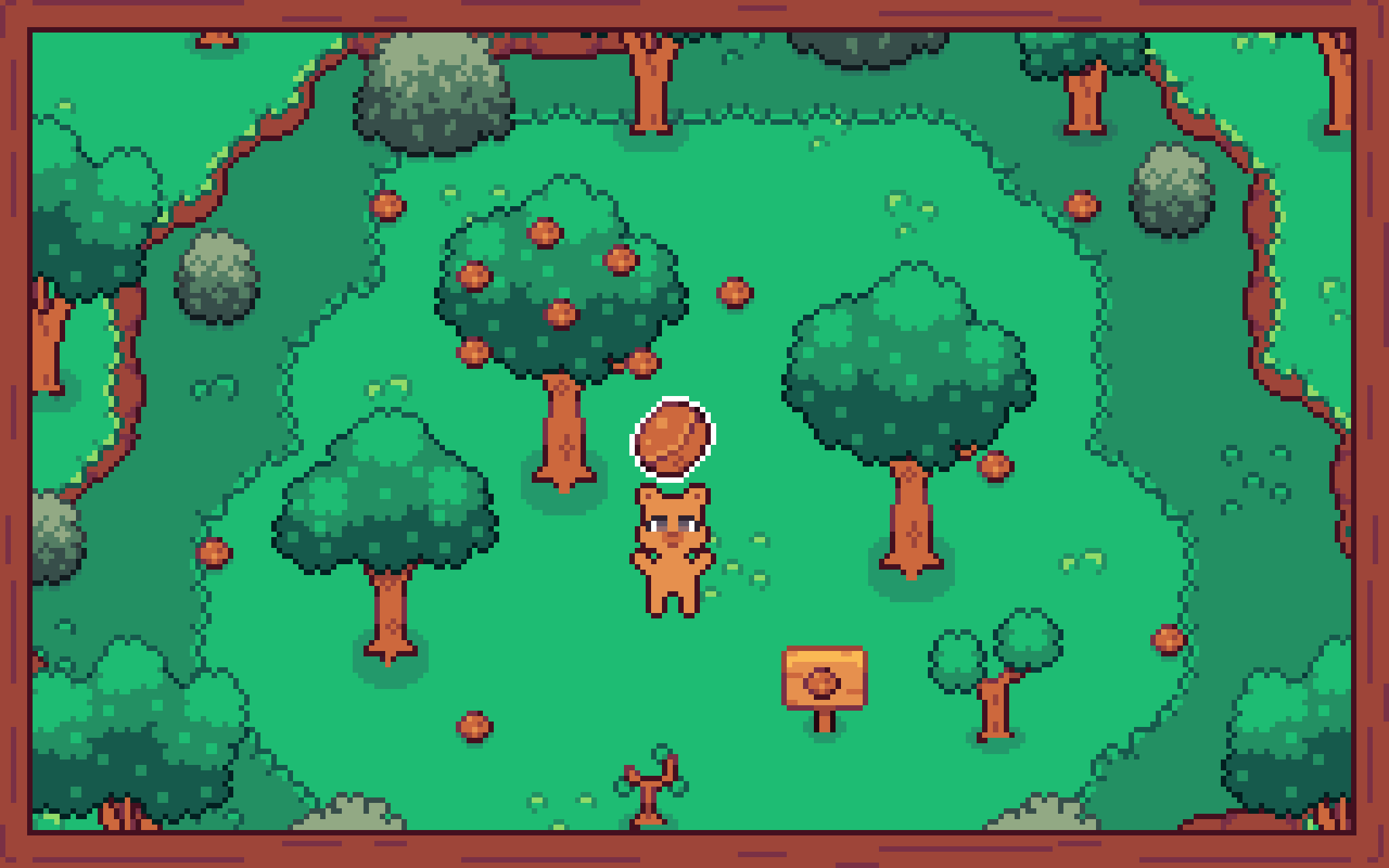 Nut Trees, Tilesets and Icons