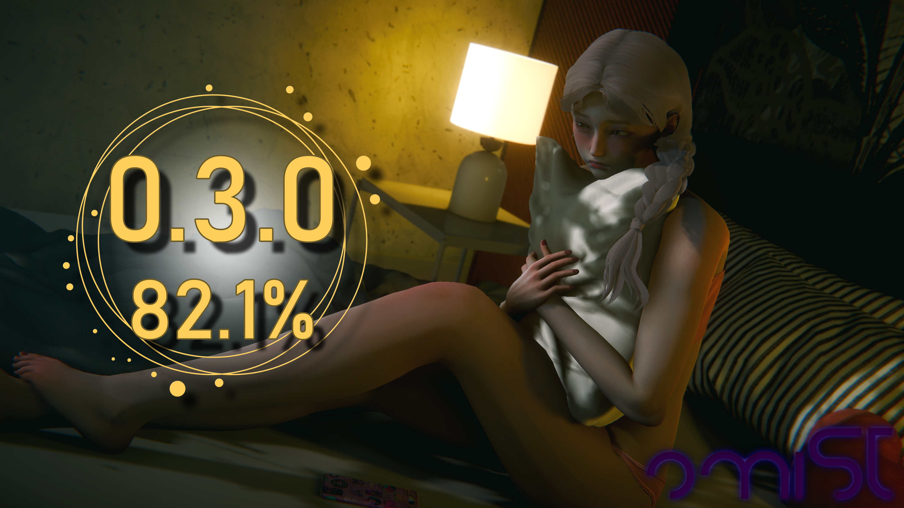 Progress Update 82.1% and smol sneak peek - omiSt by Hanamura