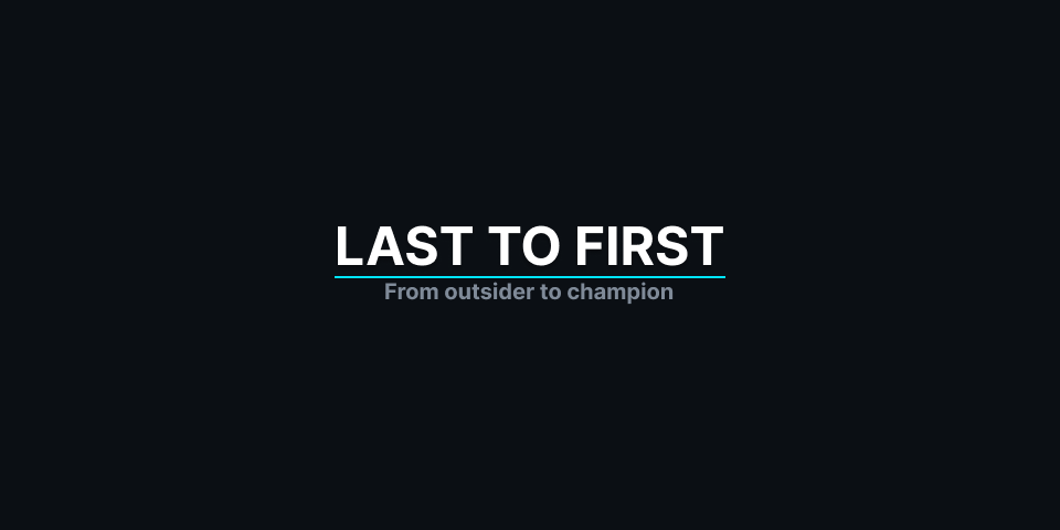 F1 Sandbox: Last to First