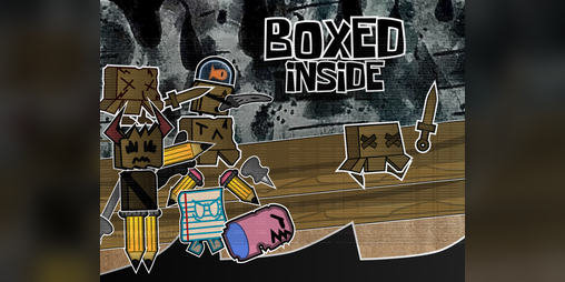 Cover image for Boxed In - Simply Terrible Game