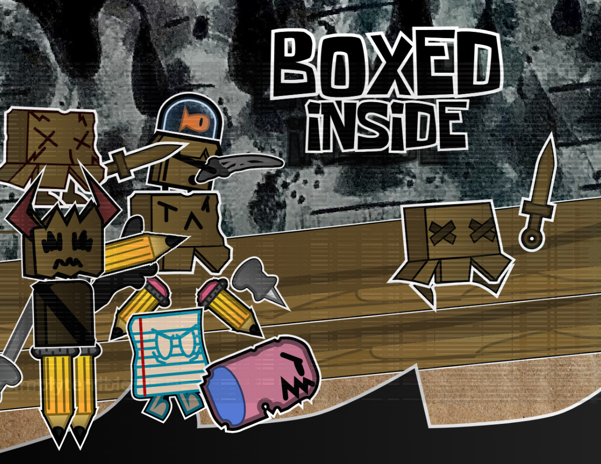 Cover image for Boxed In - Simply Terrible Game