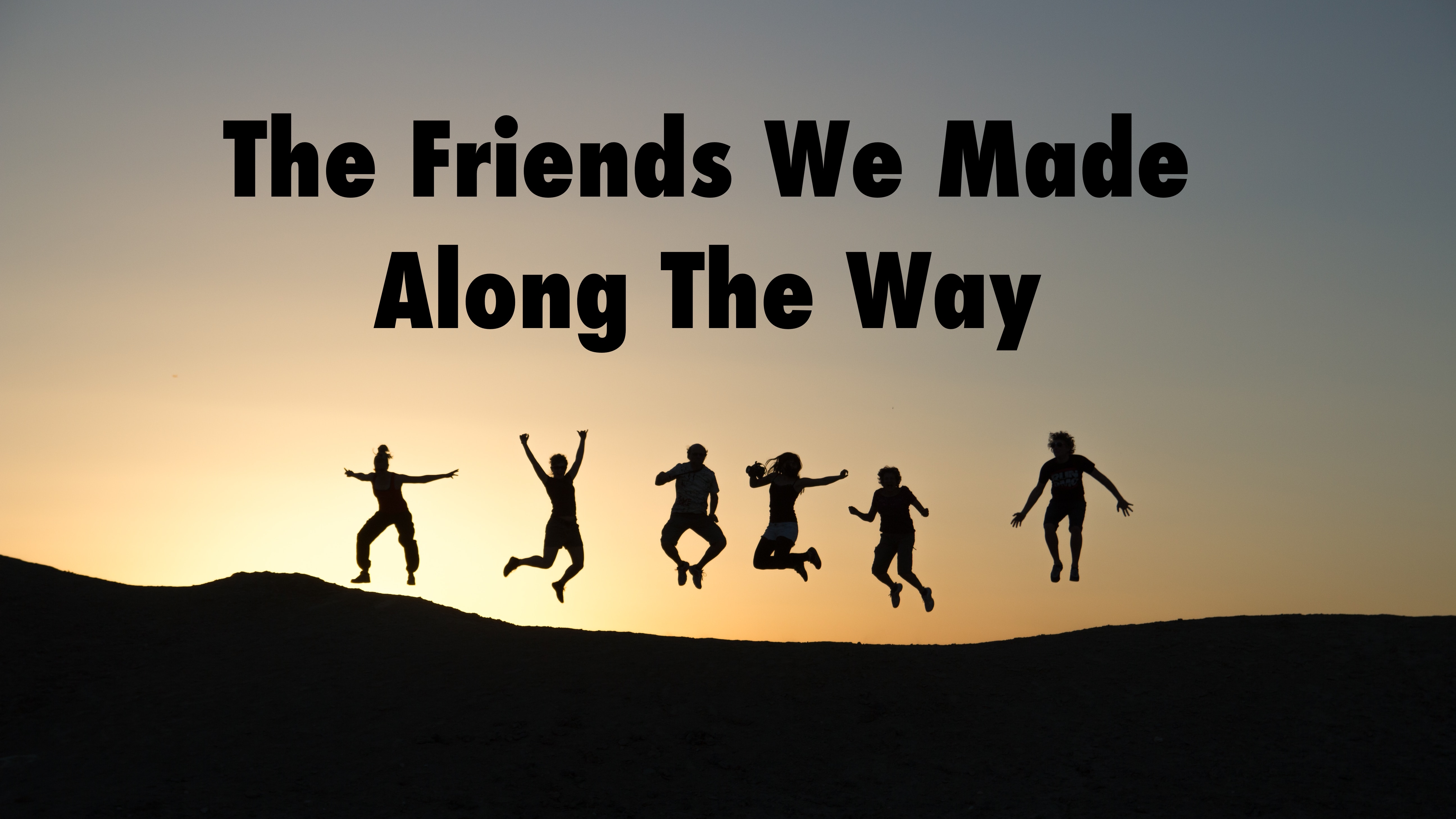The Friends We Made Along The Way By Adira Slattery