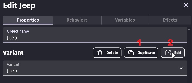 Create, Duplicate & Edit Create, Duplicate & Edit