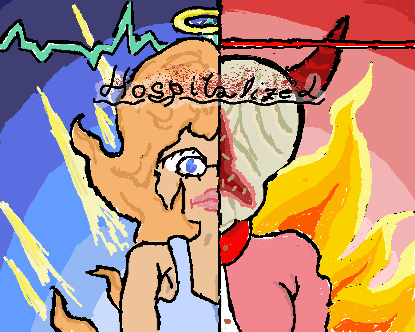 Hospitalized