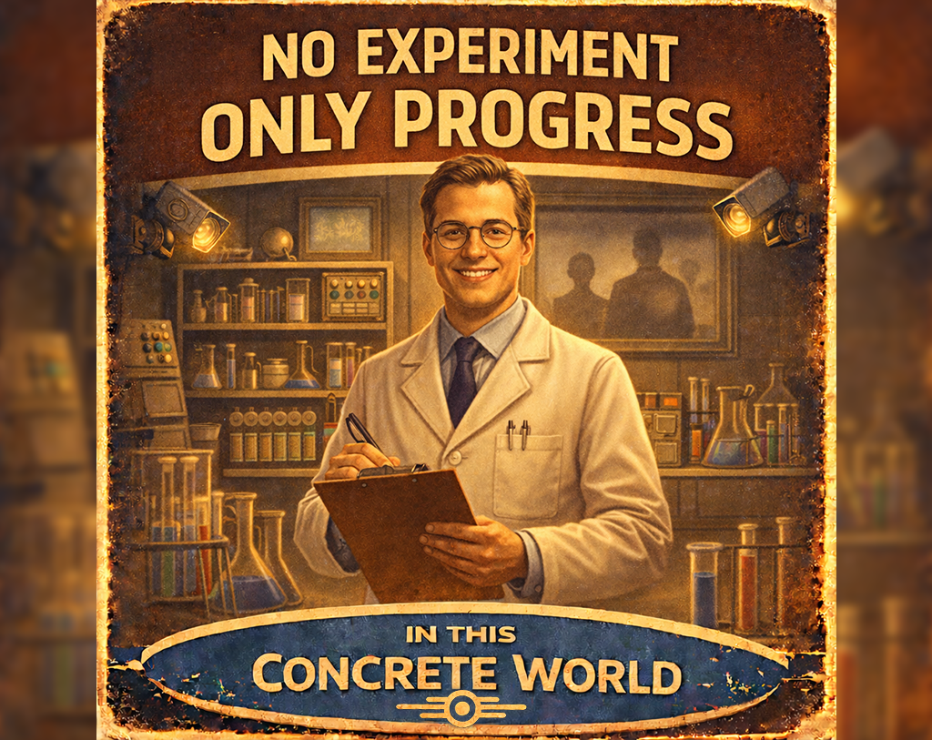 No Experiment, Only Progressㅤㅤ