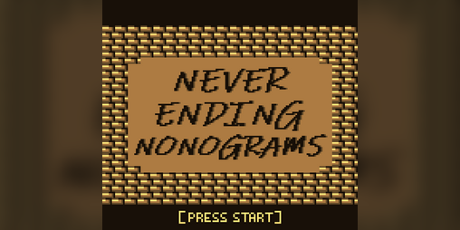 Cover image for Never Ending Nonograms