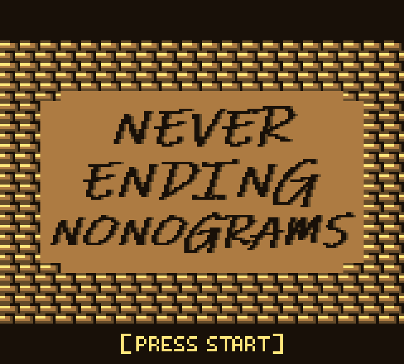 Cover image for Never Ending Nonograms