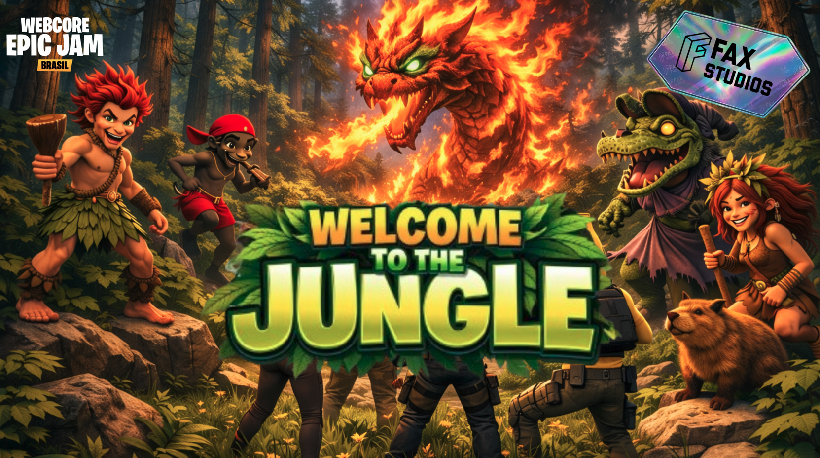 Welcome to the Jungle - Webcore Epic Game Jam Brasil by Mafiagafo