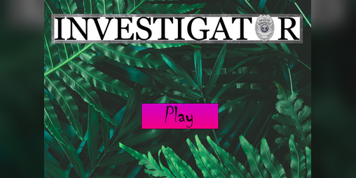 Cover image for Investigator