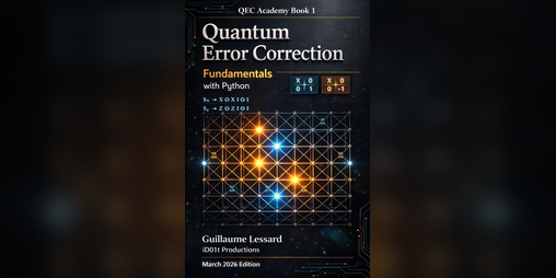 Cover image for QEC Academy Book 1 : Quantum Error Correction Fundamentals with Python