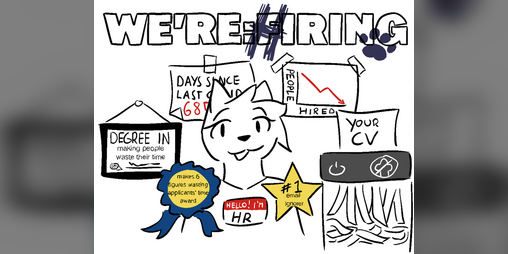 Cover image for WE'RE:HIRING