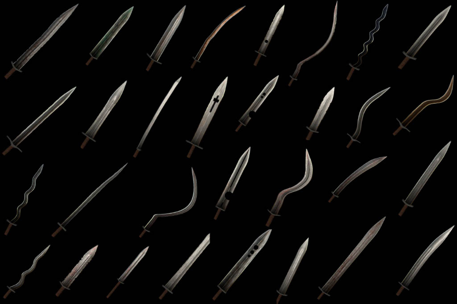 Procedural Sword Generation