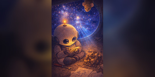Cover image for Treatment: The Little Robot and His Long Journey shortfilm