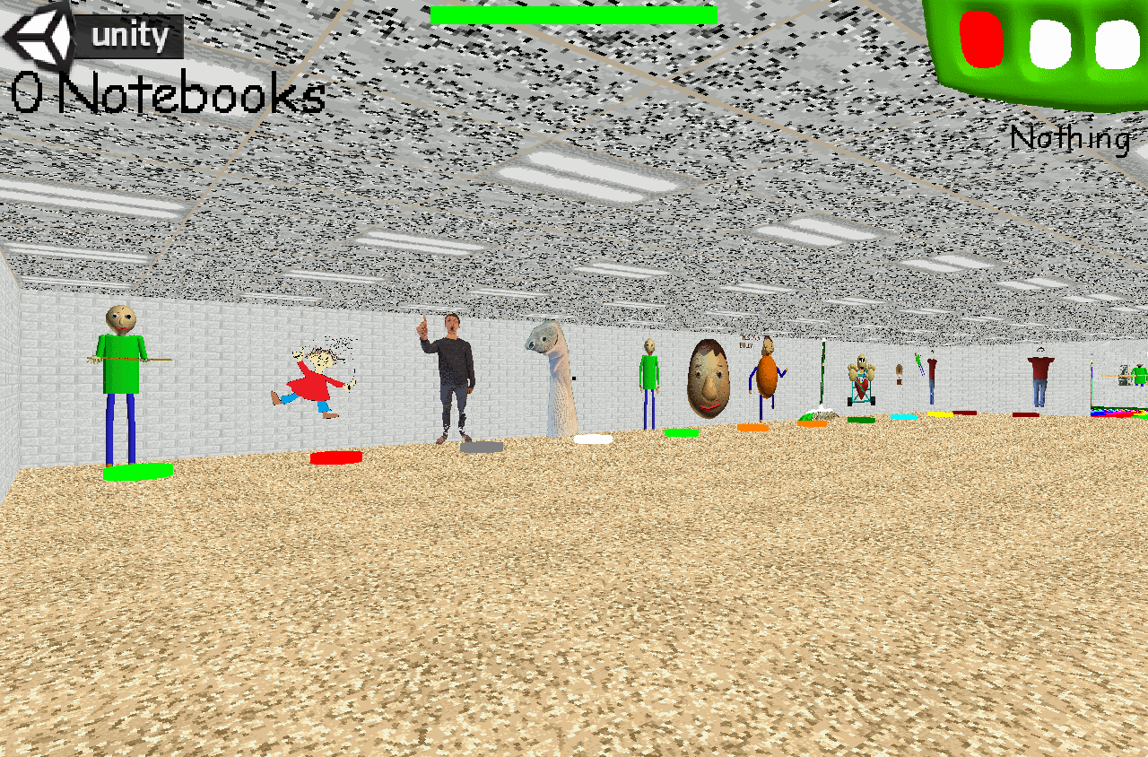 The First Baldi's Basics RP thats made On Unity using Baldi's Basic ...