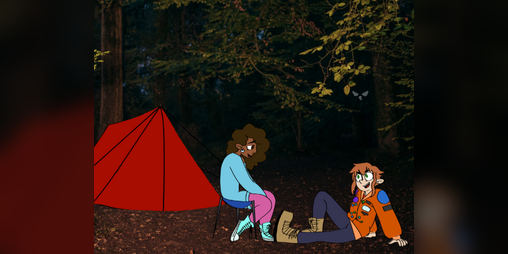 Cover image for Lesbian Mothman Hunters