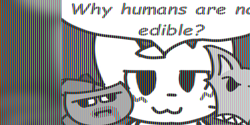 Cover image for Why humans are not edible?