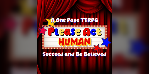 Cover image for Please Act Human