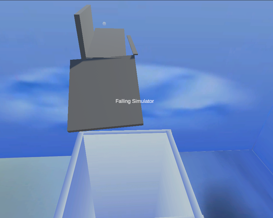 Skeleton Falling Simulation Game Falling simulator by EKERD117