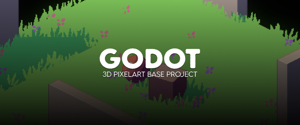 Godot 3D Pixelart Starter Kit (Update 1) by OrdinaryCicada