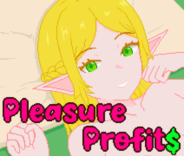 Cover art for Pleasure Profits v0.2.1a, an adult visual novel by NetworkMike