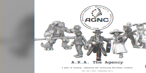 Cover image for AKA The Agency - 1 page RPG