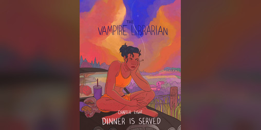 Cover image for The Vampire Librarian