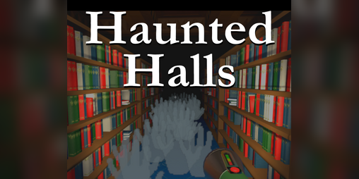 Cover image for Haunted Halls