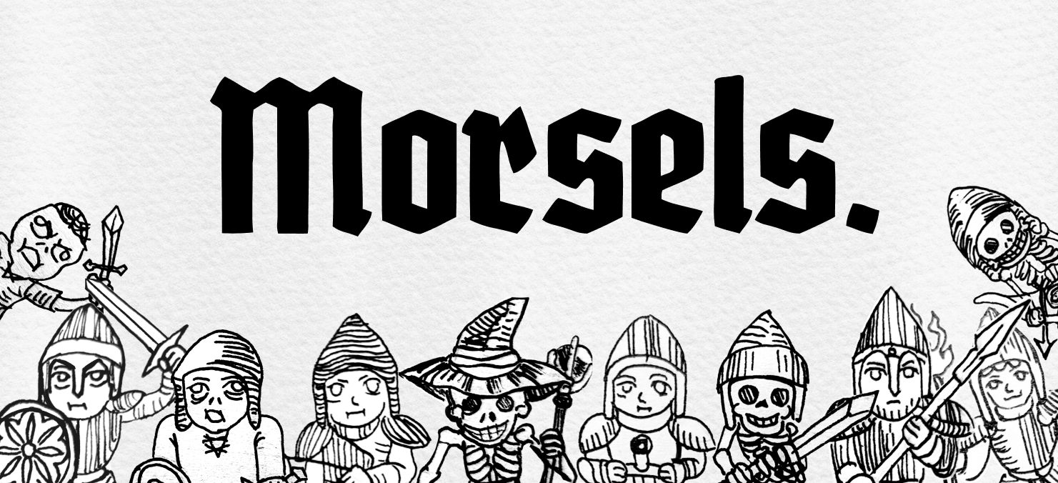 Morsels - Medieval Printable TTRPG Minis