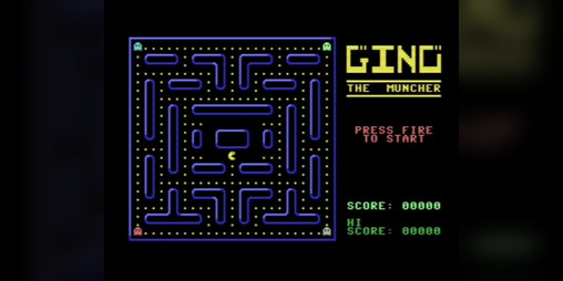 Cover image for Gino the muncher (Commodore 64)