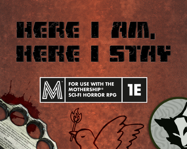 Cover image for Here I am, Here I stay