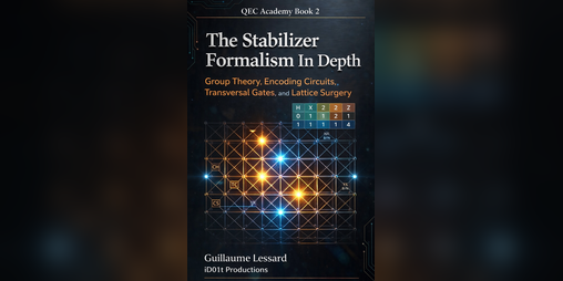 Cover image for QEC Academy Book 2: The Stabilizer Formalism In Depth Group Theory