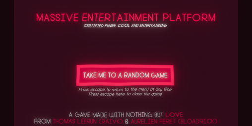 Cover image for Massive Entertainment Platform
