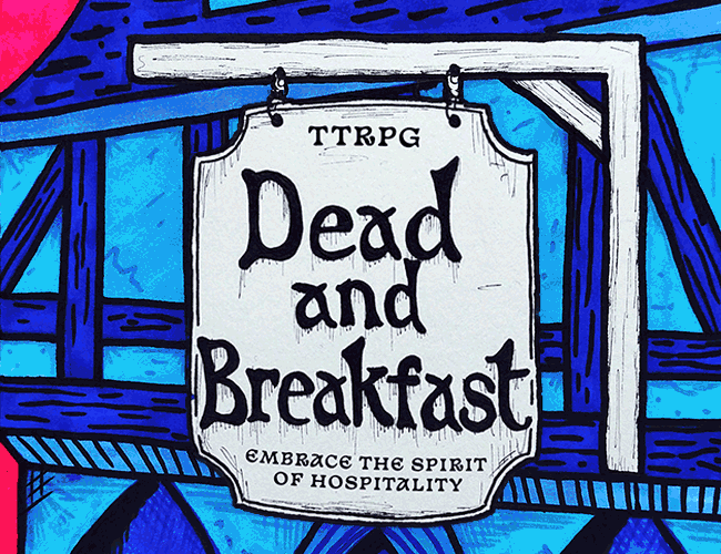 Cover image for Dead and Breakfast