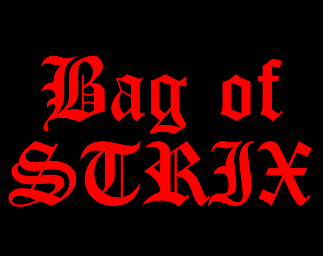 Cover image for Bag of Strix - character additions for Eat the Reich