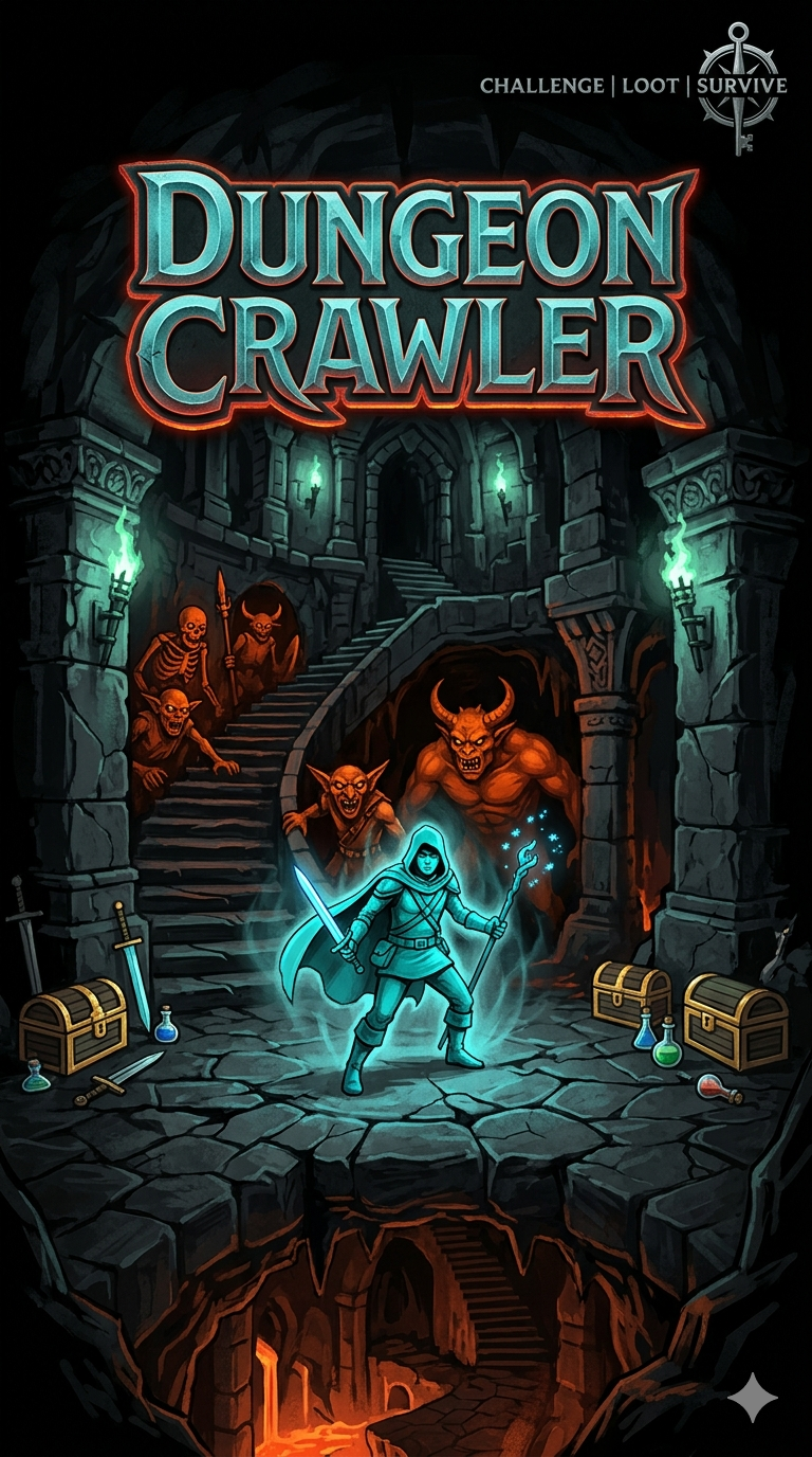 Dungeon Crawler by fx-shadow