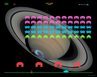 Space Invaders Reimagined