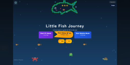 Cover image for Little Fish Journey / ちいさな魚の旅