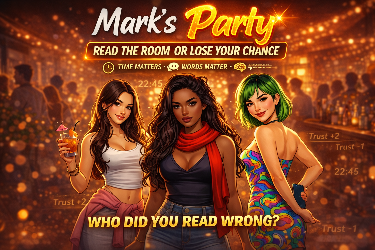 Cover image for Mark’s Party – Read the Room or Lose Your Chance