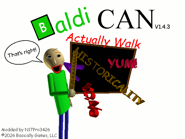 Cover image for Baldi Can Walk