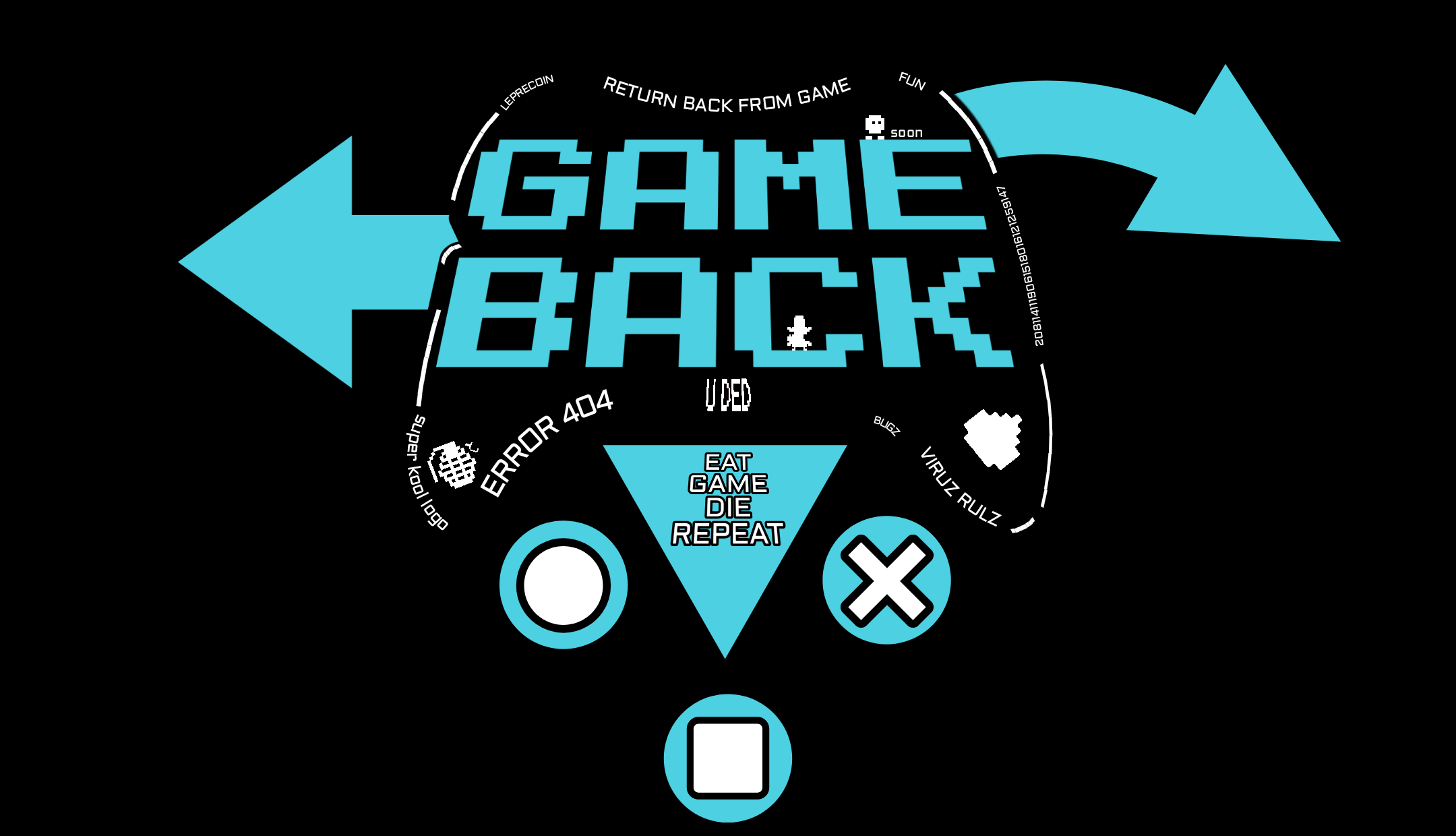 Video Game Back Rate Game Back by Frag Pixel Games for Bad Ideas Game Jam 2026 - itch.io