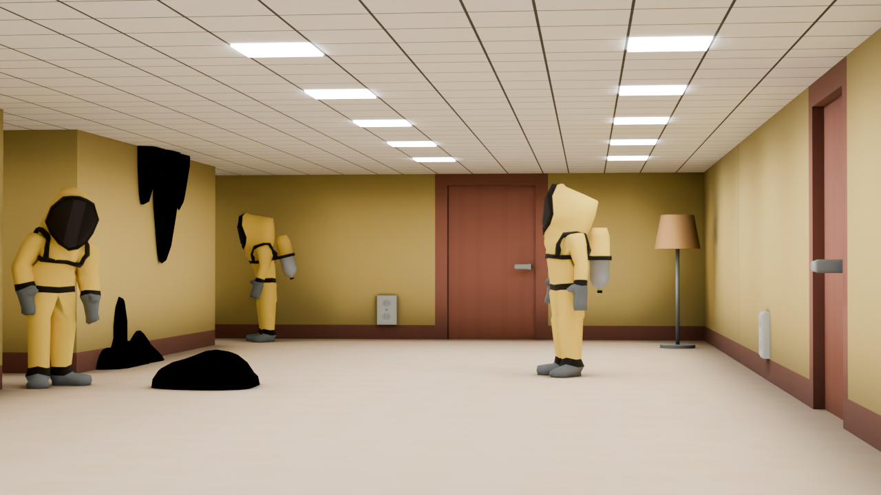 Stylized Backrooms and Laboratory Asset Pack