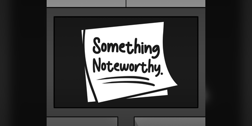Cover image for Something Noteworthy