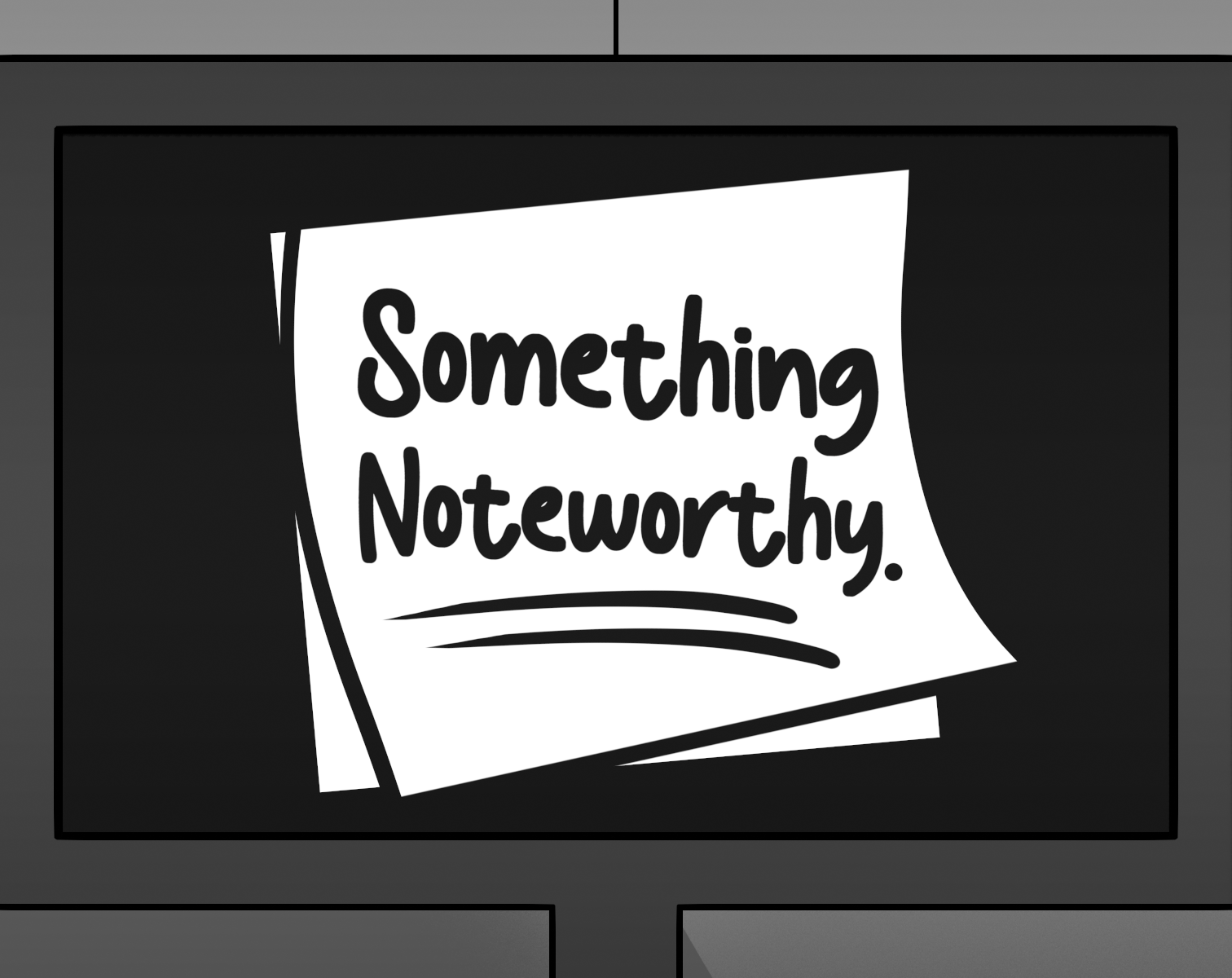 Cover image for Something Noteworthy