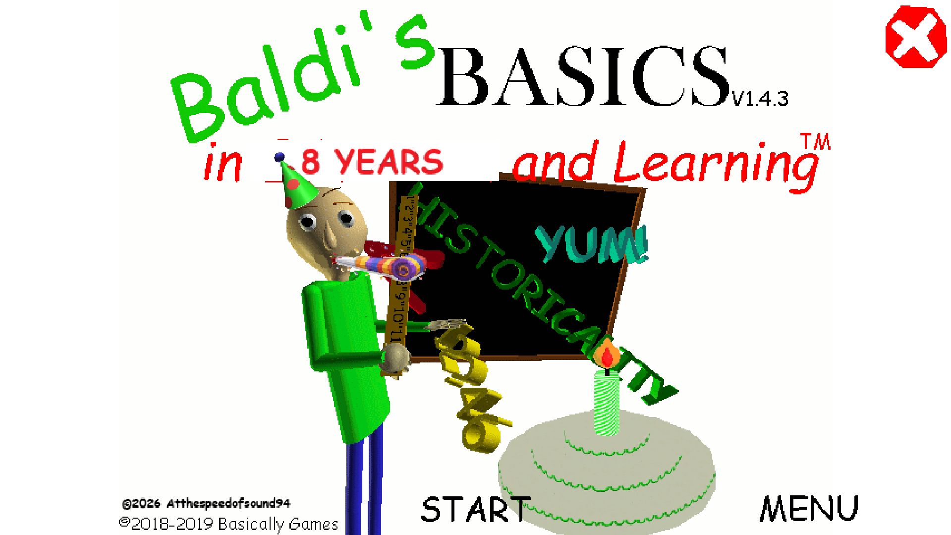 Baldi's Basics in 8 Years and Learning! :D