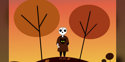 Cover image for Skelly Writes a Poem
