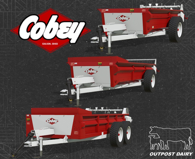 Cover image for FS25 Cobey Manure Spreader Pack
