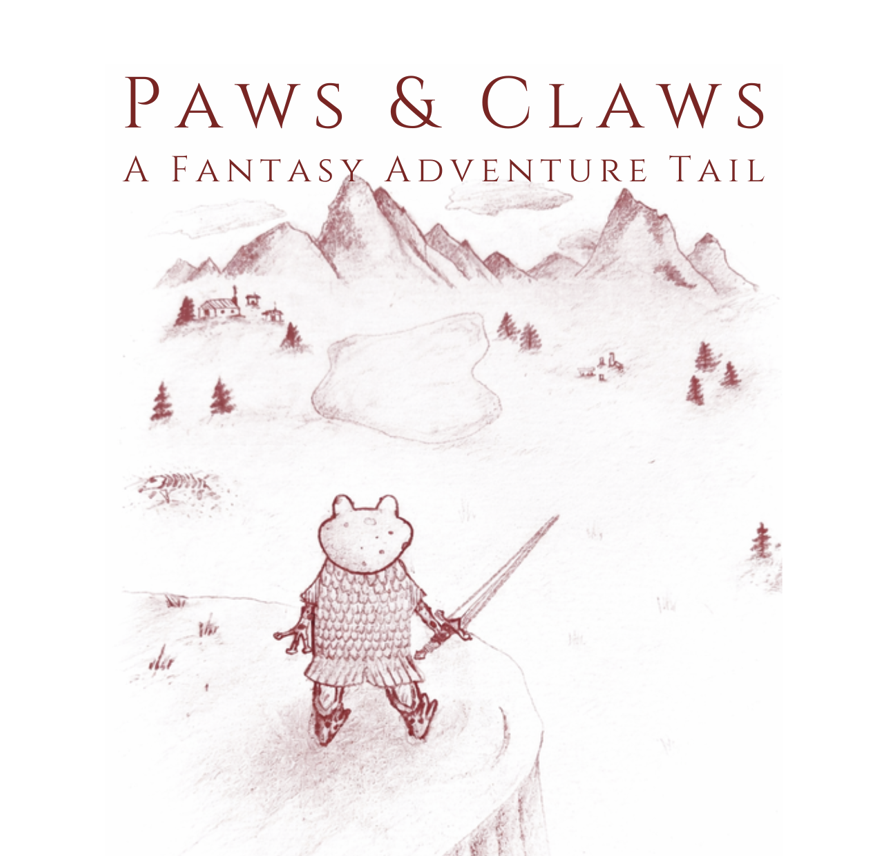 Cover image for Paws & Claws: A Fantasy Adventure Tail
