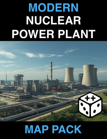 Nuclear Power Plant | Map Pack by mmpAppsCorp